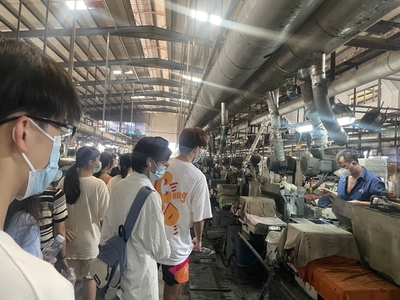 基础教研室组织学生到广东美珑美利集团开展实践活动